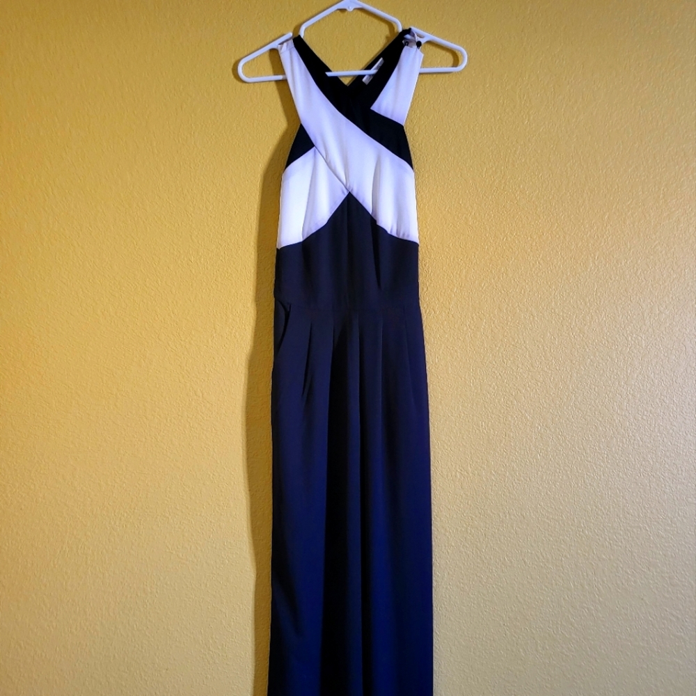 Sugar Lips Black and White Jumpsuit